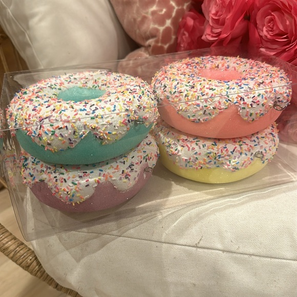 Styrofoam donut ornament display party Christmas tree sweet treat 6.5” - Picture 8 of 8